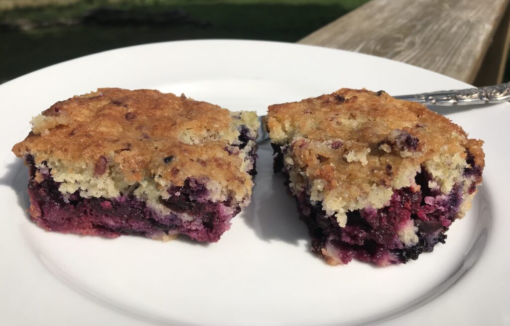 Blueberry Cake with Lemon Buttercream - Recipe Girl